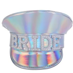 NWT bride captain hat